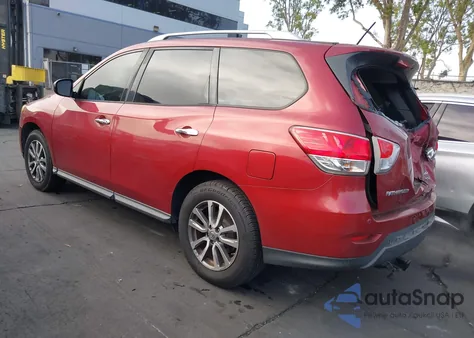 2016 Nissan Pathfinder Platinum/S/Sl/Sv from USA, damaged, VIN 5N1AR2MM6GC602683